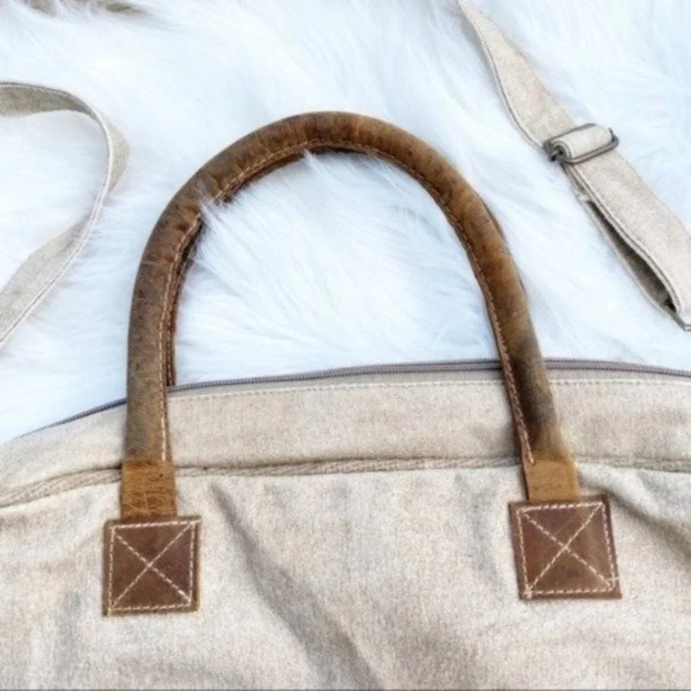 The Barrel Shack The Porter Satchel Messenger Bag - Picture 4 of 12